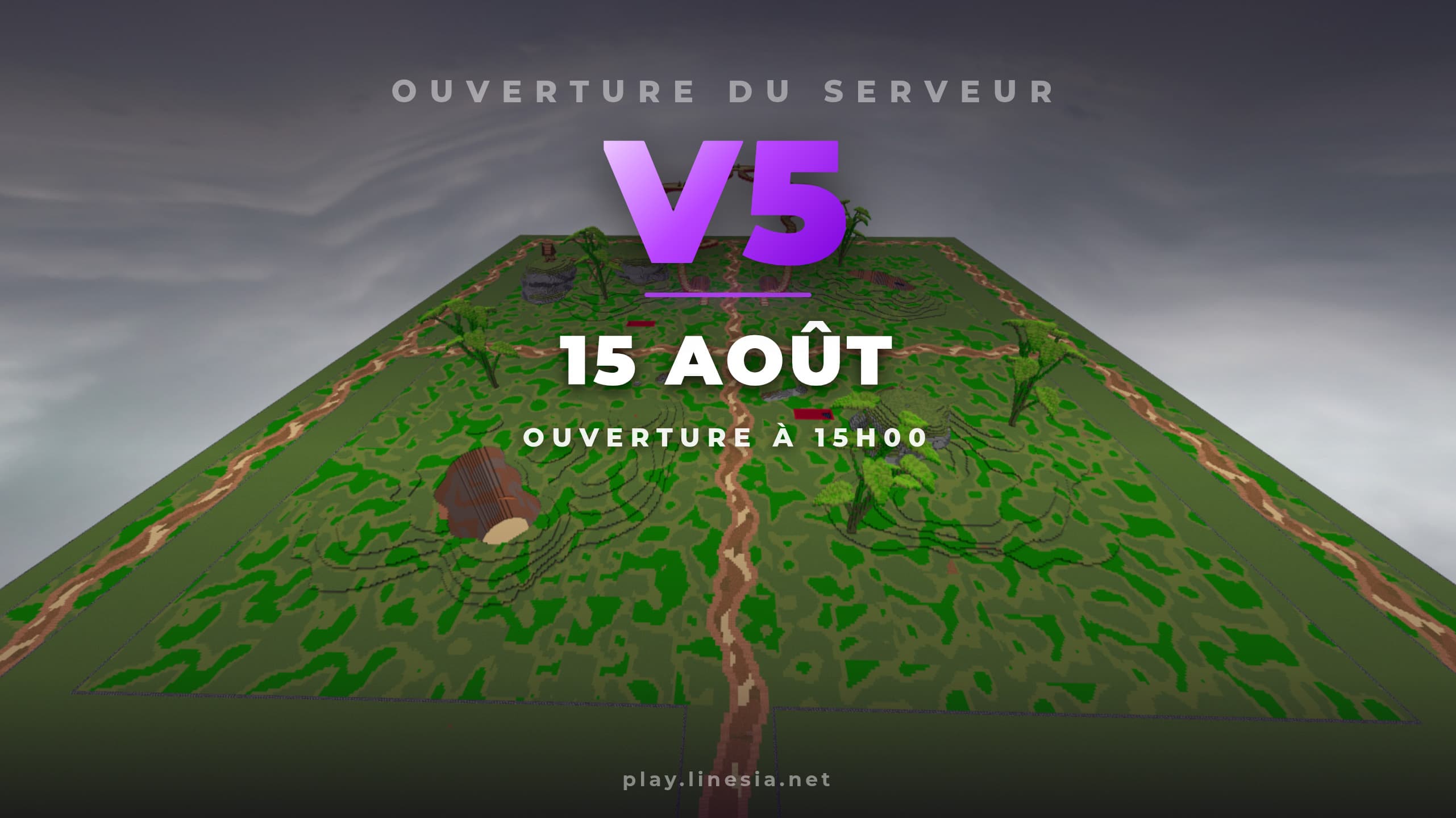 Linesia V5 ouvre aujourd'hui à 15h !